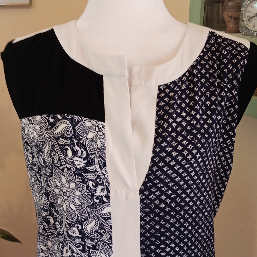 Rebecca Taylor Patchwork Shift. Colorblock. - image 5